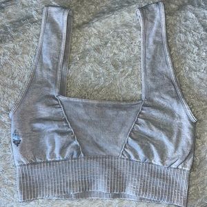 Free people Good Karma Square-Neck Bra